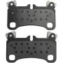 MPA 1003-1350M Quality-Built Black Series Semi-Metallic Brake Pads w/ Hardware
