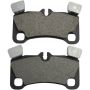 MPA 1003-1350M Quality-Built Black Series Semi-Metallic Brake Pads w/ Hardware