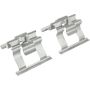 MPA 1003-1350M Quality-Built Black Series Semi-Metallic Brake Pads w/ Hardware