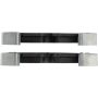MPA 1003-1350M Quality-Built Black Series Semi-Metallic Brake Pads w/ Hardware
