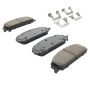 MPA 1003-1351C Quality-Built Black Series Ceramic Brake Pads w/ Hardware