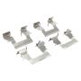 MPA 1003-1351C Quality-Built Black Series Ceramic Brake Pads w/ Hardware