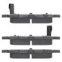 MPA 1003-1354AC Quality-Built Black Series Ceramic Brake Pads w/ Hardware