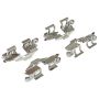 MPA 1003-1354C Quality-Built Black Series Ceramic Brake Pads w/ Hardware