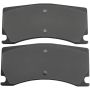 MPA 1003-1356M Quality-Built Black Series Semi-Metallic Brake Pads