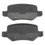 MPA 1003-1358M Quality-Built Black Series Semi-Metallic Brake Pads w/ Hardware