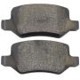 MPA 1003-1358M Quality-Built Black Series Semi-Metallic Brake Pads w/ Hardware