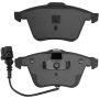 MPA 1003-1359M Quality-Built Black Series Semi-Metallic Brake Pads w/ Hardware