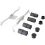 MPA 1003-1359M Quality-Built Black Series Semi-Metallic Brake Pads w/ Hardware