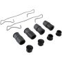 MPA 1003-1361C Quality-Built Black Series Ceramic Brake Pads w/ Hardware