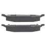 MPA 1003-1362M Quality-Built Black Series Semi-Metallic Brake Pads w/ Hardware