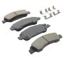 MPA 1003-1363C Quality-Built Black Series Ceramic Brake Pads w/ Hardware