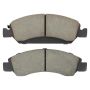 MPA 1003-1363C Quality-Built Black Series Ceramic Brake Pads w/ Hardware