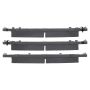 MPA 1003-1363M Quality-Built Black Series Semi-Metallic Brake Pads w/ Hardware