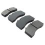 MPA 1003-1369M Quality-Built Black Series Semi-Metallic Brake Pads