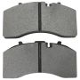 MPA 1003-1369M Quality-Built Black Series Semi-Metallic Brake Pads