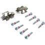 MPA 1003-1371M Quality-Built Black Series Semi-Metallic Brake Pads w/ Hardware