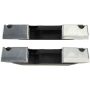 MPA 1003-1372C Quality-Built Black Series Ceramic Brake Pads w/ Hardware