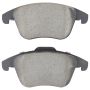 MPA 1003-1375C Quality-Built Black Series Ceramic Brake Pads w/ Hardware