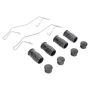 MPA 1003-1375C Quality-Built Black Series Ceramic Brake Pads w/ Hardware