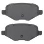 MPA 1003-1377C Quality-Built Black Series Ceramic Brake Pads w/ Hardware