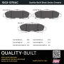 MPA 1003-1378AC Quality-Built Black Series Ceramic Brake Pads