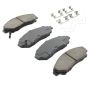 MPA 1003-1378C Quality-Built Black Series Ceramic Brake Pads w/ Hardware