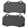 MPA 1003-1379M Quality-Built Black Series Semi-Metallic Brake Pads w/ Hardware