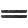 MPA 1003-1379M Quality-Built Black Series Semi-Metallic Brake Pads w/ Hardware
