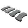MPA 1003-1382M Quality-Built Black Series Semi-Metallic Brake Pads