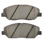 MPA 1003-1384C Quality-Built Black Series Ceramic Brake Pads w/ Hardware