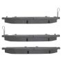 MPA 1003-1384C Quality-Built Black Series Ceramic Brake Pads w/ Hardware