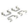 MPA 1003-1385C Quality-Built Black Series Ceramic Brake Pads w/ Hardware