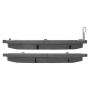 MPA 1003-1385C Quality-Built Black Series Ceramic Brake Pads w/ Hardware