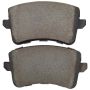 MPA 1003-1386AC Quality-Built Black Series Ceramic Brake Pads w/ Hardware