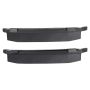 MPA 1003-1386AC Quality-Built Black Series Ceramic Brake Pads w/ Hardware