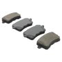 MPA 1003-1386AM Quality-Built Black Series Semi-Metallic Brake Pads w/ Hardware