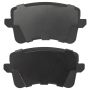 MPA 1003-1386C Quality-Built Black Series Ceramic Brake Pads w/ Hardware
