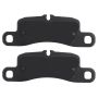 MPA 1003-1390AM Quality-Built Black Series Semi-Metallic Brake Pads w/ Hardware