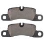 MPA 1003-1390AM Quality-Built Black Series Semi-Metallic Brake Pads w/ Hardware