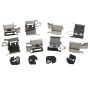 MPA 1003-1391AC Quality-Built Black Series Ceramic Brake Pads w/ Hardware