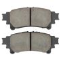 MPA 1003-1391C Quality-Built Black Series Ceramic Brake Pads w/ Hardware