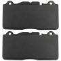MPA 1003-1395M Quality-Built Black Series Semi-Metallic Brake Pads w/ Hardware