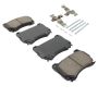 MPA 1003-1396C Quality-Built Black Series Ceramic Brake Pads w/ Hardware