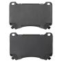 MPA 1003-1396C Quality-Built Black Series Ceramic Brake Pads w/ Hardware