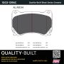 MPA 1003-1396C Quality-Built Black Series Ceramic Brake Pads w/ Hardware