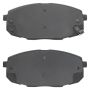 MPA 1003-1397AC Quality-Built Black Series Ceramic Brake Pads w/ Hardware