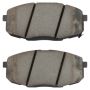 MPA 1003-1397AC Quality-Built Black Series Ceramic Brake Pads w/ Hardware