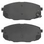 MPA 1003-1397BC Quality-Built Black Series Ceramic Brake Pads w/ Hardware