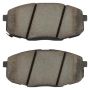 MPA 1003-1397BC Quality-Built Black Series Ceramic Brake Pads w/ Hardware